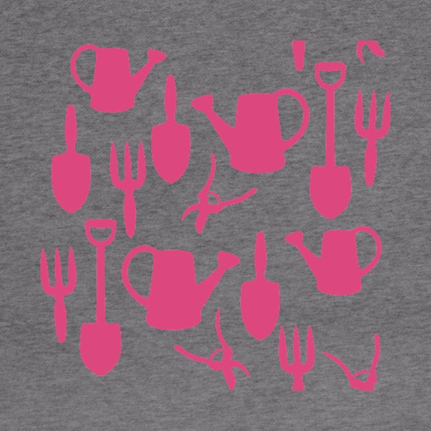 Gardener Pink Pattern by XOOXOO